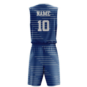 ชุดยูนิฟอร์มบาสเก็ตบอลคุณภาพสูงแบบสั่งทำพิเศษ ปักลาย 3 มิติ ระบายอากาศได้ดี พิมพ์ลายด้วยความร้อน ประกอบด้วยเสื้อยืดและเสื้อกั๊ก - Product Image 2