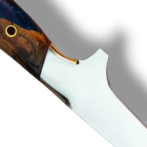 Handmade Kitchen Fillet <b>Knives</b> with Long Narrow Stainless Steel Blade Ergonomic Decorative Handle for <b>Fish</b> Filleting - Product Image 6