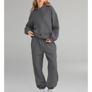 Survêtements de jogging à manches longues pour femmes, été, 100% coton, vêtements d'entraînement sportif pour adultes - Product Image 3