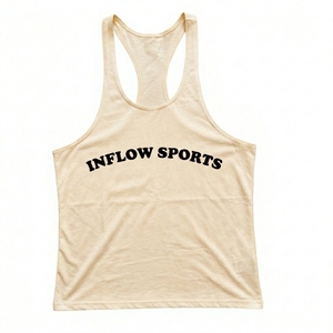 Custom Eco-Friendly Workout Men Tank Top Cotton Oversized Athletic <b>Singlets</b> Men Gym Sports Wear <b>Running</b> Tank Top - Product Image 4