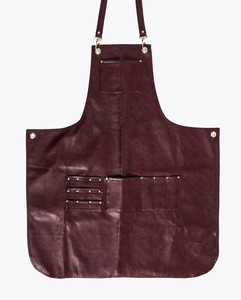 Custom Logo Apron with 3 Pockets Adjustable Neck Strap Restaurant Chef Kitchen Barber Stylist Apron for Men and <b>Women</b> - Product Image 3