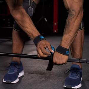 Sangles de musculation personnalisées avec logo, réglables, pour protection des poignets, équipement d'entraînement de musculation, support robuste pour la salle de sport - Product Image 6