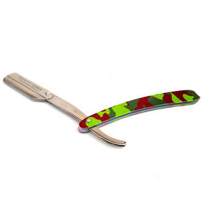 Navaja de Afeitar Profesional para Barbero, Recubierta de Papel, con Bloqueo Giratorio, Herramienta Manual para Afeitar la Barba, para un Afeitado Suave en Húmedo - Product Image 5