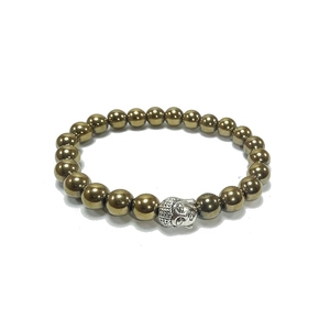 High Quality Gold Hematite Beads Buddha Bracelet Romantic Gift Fashion Charm Jewelry <b>for</b> <b>Men</b> Women Energy Meditation - Product Image 3