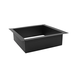 Square <b>Firepit</b> Liner Insert Heavy Duty Steel Fire Pit Ring Wood Burning Grill BBQ Accessories for Outdoor Fireplace Rim NP FR004 - Product Image 2