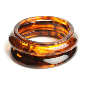 Luxury Handmade <b>Resin</b> Bangles For Women Contemporary Style Fashion <b>Resin</b> Bracelet For Women Premium Accessories - Product Image 1