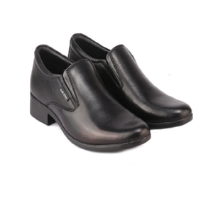 Leather Black Low Ankle Dress <b>Shoes</b> for Men Sophisticated Formal Footwear Classic Office Lace Up <b>Style</b> - Product Image 1