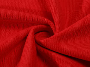 เสื้อโปโลแขนยาวผู้ชาย ผ้าถัก สีแดงล้วน คอปกติดกระดุม สไตล์ลำลอง ทรงปกติ รุ่น 2027 - Product Image 3