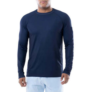 Camisetas Deportivas de Manga Larga para Hombre, 100% Algodón, Transpirables, de Secado Rápido, Elásticas, Diseño Personalizado, Talla Grande, Venta al Por Mayor 2026 - Product Image 1