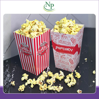 Boîtes à popcorn en papier de 20 oz, style seau, écologiques et jetables, de la meilleure qualité et les plus vendues, provenant d'un grossiste indien authentique.