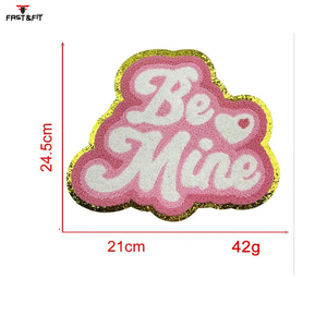 Patchs brodés 3D en PU personnalisés à prix abordable, avec logo, bordure adhésive de haute qualité, fabriqués au Pakistan pour les casquettes - Product Image 6