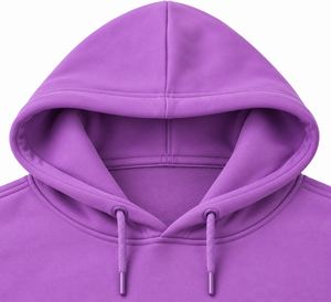 Custom Purple Hooded Tracksuit <b>Set</b> Terry Cotton <b>Jogger</b> Pants Y2K Casual Streetwear Sportswear <b>Matching</b> Outfit - Product Image 3