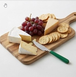 Ensemble de couverts modernes en acier inoxydable avec manches en plastique vert, lavable au lave-vaisselle, pour la restauration et l'usage domestique - Product Image 3