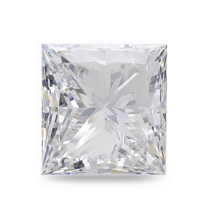 Diamant solitaire IGI certifié 9.53 PRINCESS, nouveau diamant cultivé VVS2 - Product Image 2