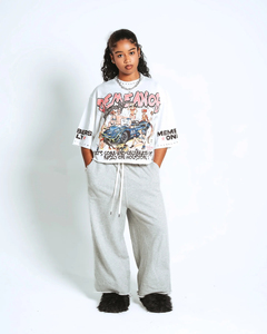 Custom <b>Y2K</b> Gothic Oversized Crop T-<b>Shirt</b> Short Sleeve Street Style Cotton Loose Rhinestone Graphic Print T <b>Shirt</b> - Product Image 6