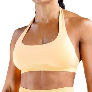 สปอร์ตบราดันทรงไร้รอยต่อระบายอากาศได้ดีของผู้หญิงสามารถถอดเปลี่ยนได้สำหรับวิ่งและไปยิมสไตล์เรียบง่าย - Product Image 1