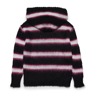 Sweat à capuche en mohair avec logo personnalisé, doux et chaud, doublé de polaire, vêtement d'hiver confortable, fabricant et fournisseur OEM - Product Image 2