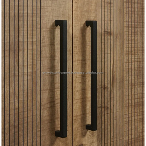 Tablero lateral de madera hecho a mano de alta calidad moderno con 4 puertas con almacenamiento muebles de sala de estar muebles de dormitorio de almacenamiento moderno - Product Image 3