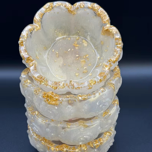 Kitchen & Tabletop Resin Salad Bowl New Design Serving Resin Bowl Handmade Home & Garden <b>Dinnerware</b> Bowls - Product Image 1