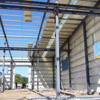 QCF071 Meilleur Prix Matériaux de Construction pour Hangars Structure en Acier Préfabriquée Entrepôt Atelier Stockage Chine