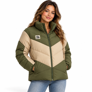 <b>Women</b> Puffer <b>Jacket</b> Custom <b>Quilted</b> <b>Jacket</b> <b>Lightweight</b> Padding Warm Fabric Comfortable Fit Winter Outdoor Apparel OEM - Product Image 1