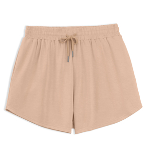 Shorts d'été personnalisés en gros pour femmes – Coupe décontractée en coton, couleur unie, avec cordon de serrage – Tenue active pour femmes - Product Image 5