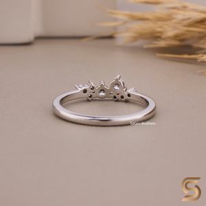 Elegante Anillo de Diamantes Cultivados en Laboratorio con Corte Redondo, Diamantes EF VS, Diseño Minimalista, Perfecto para Bodas - Product Image 6