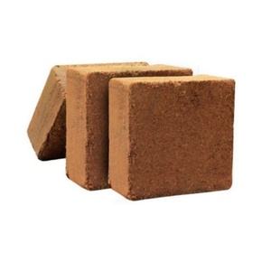 Bloques de Turba de Coco Orgánica Premium con Fibras Lavadas para Exportación en Empaque Comprimido para Compradores - Product Image 1