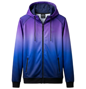 Sudaderas con Capucha Personalizadas con Serigrafía de Wilson Industry, 100% Algodón, con Cierre, para Marcas de Ropa Deportiva y Líneas de Ropa - Product Image 1