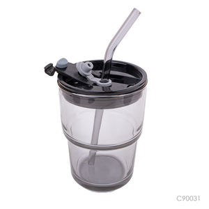 Funda personalizada para taza de café caliente, soporte de taza de aislamiento térmico de PU, vaso de agua de vidrio para exterior, envuelto en cuero, novedad de <span class=keywords><strong>2022</strong></span> - Product Image 6