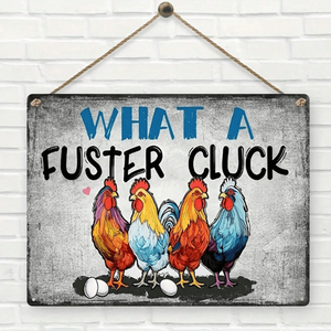 CIFbuy Rustic Funny 12x8 Inch Aluminum Sign 30.5x20.3cm Farmhouse <b>Wall</b> <b>Decor</b> with TikTok for Temu Pick up Service - Product Image 2