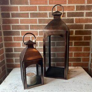 Handmade Vintage Customized Outdoor Indoor, Metal <b>Candle</b> <b>Lantern</b> Modern Farmhouse Floor <b>Lanterns</b> Event Decor <b>Lanterns</b> - Product Image 4