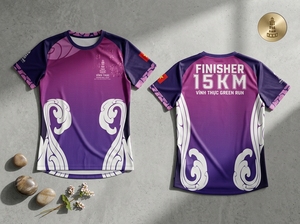 เสื้อยืดวิ่งมาราธอนแบบกำหนดเอง ผู้ผลิต OEM ODM ระบายเหงื่อได้ดี เสื้อผ้ากีฬาโพลีเอสเตอร์แขนสั้นสำหรับทุกเพศ - Product Image 1