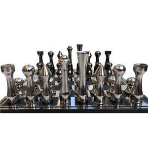 Wholesale Portable Magnetic Folding <b>Wooden</b> <b>Chess</b> Board Game Metal <b>Pieces</b> Deluxe Travel <b>Chess</b> Set Custom Logo <b>Wooden</b> <b>Chess</b> Set - Product Image 5