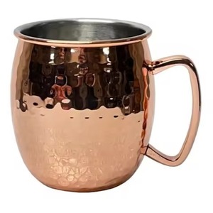 Copper Beverage Mug Premium Cocktail <b>Cup</b> for Home Dining and Commercial Hospitality Use - Product Image 5