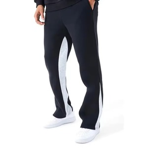 Men Slim Fit Flare Pants With Stretch Material For And Style Balance Men Flare Pants Wide Leg Design - Product Image 4