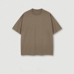 เสื้อยืดแขนสั้นผู้ชาย แบรนด์ดีไซเนอร์สุดหรู ผ้าคอตตอน 100% หนัก 320 กรัม พิมพ์ลายคุณภาพสูง ขายดี รุ่นใหม่ รับสกรีนโลโก้ - Product Image 2
