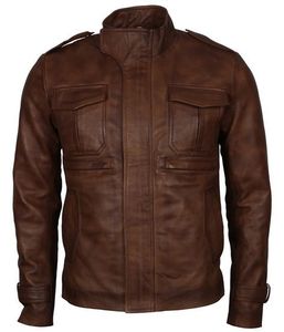 Nouvelle veste d'hiver formelle légère pour homme, design sur mesure OEM, veste en cuir respirante de haute qualité pour la vente en ligne - Product Image 5