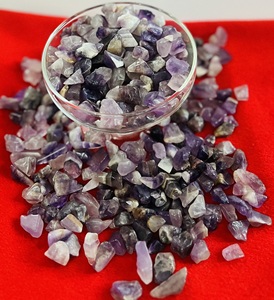 Cristaux naturels de Reiki, pierres précieuses en vrac, gravier brut, rhodolite, pierres semi-précieuses, éclats de pierres, provenant de consignataires indiens - Product Image 2