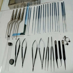 Instrumentos Neuroquirúrgicos, Juego de Instrumentos de Microcirugía de la Mejor Calidad, Certificación CE Clase I Ji-3024, 1 Año de Garantía - Product Image 3