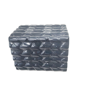 Pot à biscuits en céramique blanche en forme de maison de pain d'épices, avec couvercle amovible, style minimaliste, pour table de Noël, vente en gros - Product Image 5