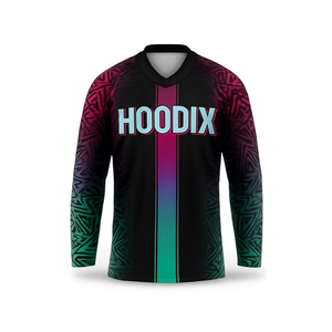 Ice Hockey Sublimation Jerseys With Advanced <b>Cooling</b> Mesh Fabric Tackle Twill Jersey Team Identity Patch And Long Lasting Fabric - Product Image 3