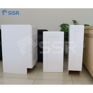 Puertas de Madera Maciza y MDF, Estructura de Contrachapado, Gabinetes de Cocina Ecológicos RTA, Juego Completo, Diseño Moderno Shaker, Diseño Personalizable, Pintados - Product Image 2