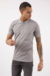 Fabricante de alta calidad Polo Camiseta 100% algodón Polo de talla grande 100% algodón hombres Polo camisa de buen aspecto - Product Image 4