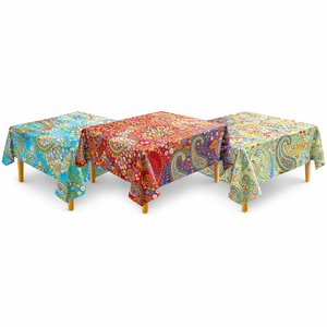 Tela de Algodón 100% Peinado, Ligera, Transpirable, Absorbente de Humedad, Ecológica y Orgánica, con Estampado Multicolor, Le Souvenirs - Product Image 3