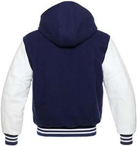 Chaqueta de Cuello Alto con Botones y Letras Bordadas en Color Contrastante, Logotipo Personalizado, Venta al Por Mayor de Fábrica, Otoño e Invierno - Product Image 3