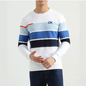 Sudadera de Hombre de Último Diseño, Servicio OEM, Logotipo Personalizado, Diferentes Colores, Sudadera de Manga Larga para Hombre, Sudadera Básica de Algodón Mezclado - Product Image 1