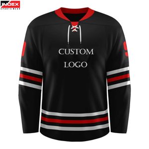Jersey de Hockey sobre Hielo OEM USA, Logotipo Personalizado, Impresión por Sublimación, 100% Alta Calidad, Precio de Fábrica, Pedidos al por Mayor, Ropa de Hockey Directo de Fábrica - Product Image 1