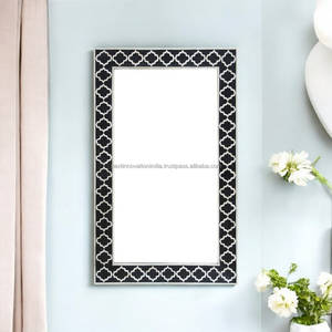 กระจกตกแต่งแบบฝังกระดูกสไตล์อาร์ตเดคโคสุดหรูทันสมัยสำหรับบรรยากาศหรูหราที่บ้าน - Product Image 3