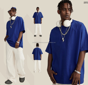 เสื้อยืดคอกลมผ้าฝ้ายใส่ได้ทั้งชายและหญิงเสื้อยืดไหล่ปล่อยชาย - Product Image 1